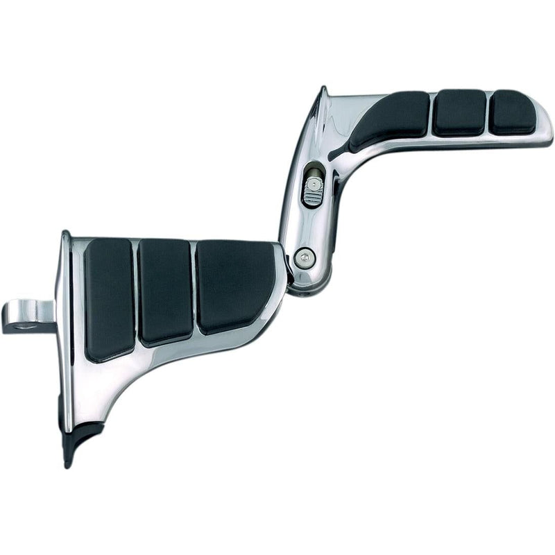 Load image into Gallery viewer, Harley FXSTC 1986-1999,2007-2010Swing Wing Footpegs Male Mount Chrome Kuryakyn
