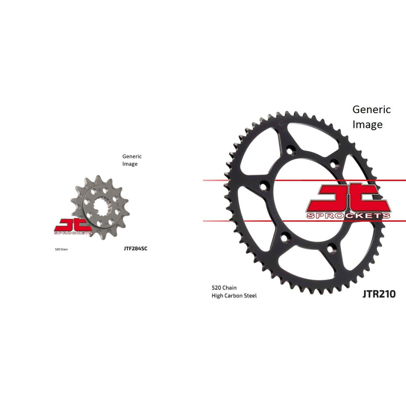 Load image into Gallery viewer, Front and Rear Steel Sprocket Kit for OffRoad HONDA CR250R 1992-1993
