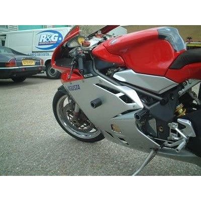 R&G Racing Black Classic Style Crash Protectors For 2006-2008 MV Agusta F4 1000R