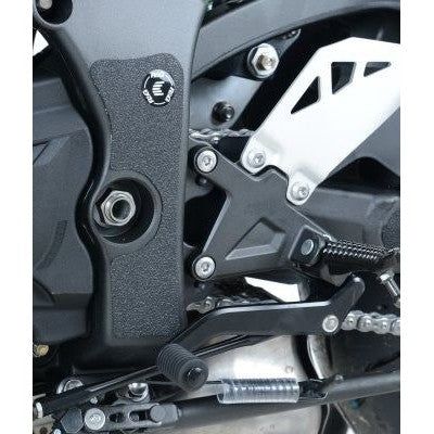 Load image into Gallery viewer, R&amp;G Racing Black Boot Guard Kit For 2015-2019 Kawasaki Ninja ZX10R ZX1000
