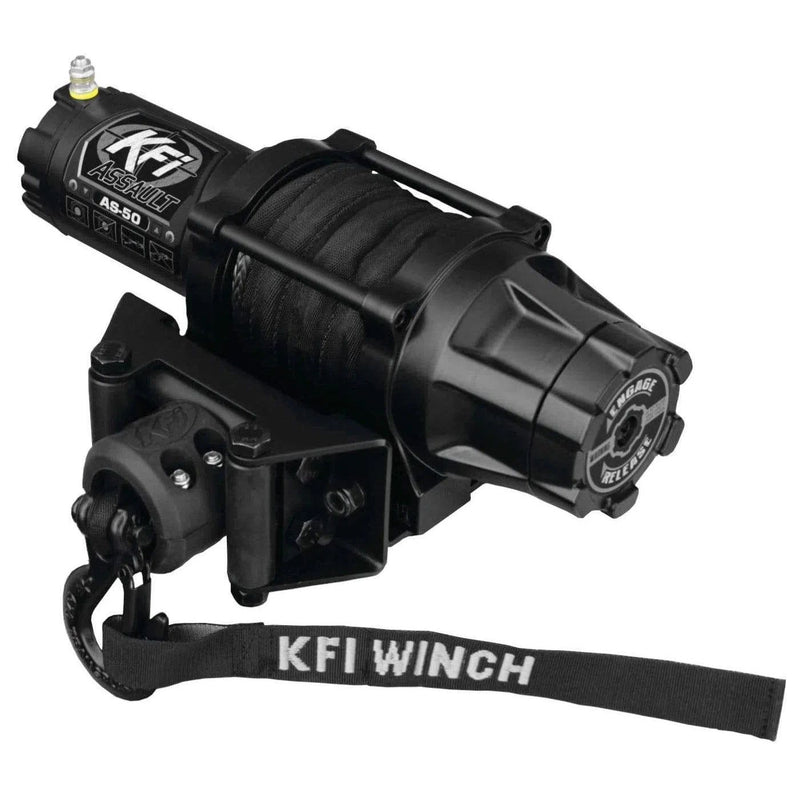 Load image into Gallery viewer, KFI 5000 lb Assault Winch And Optional Mount
