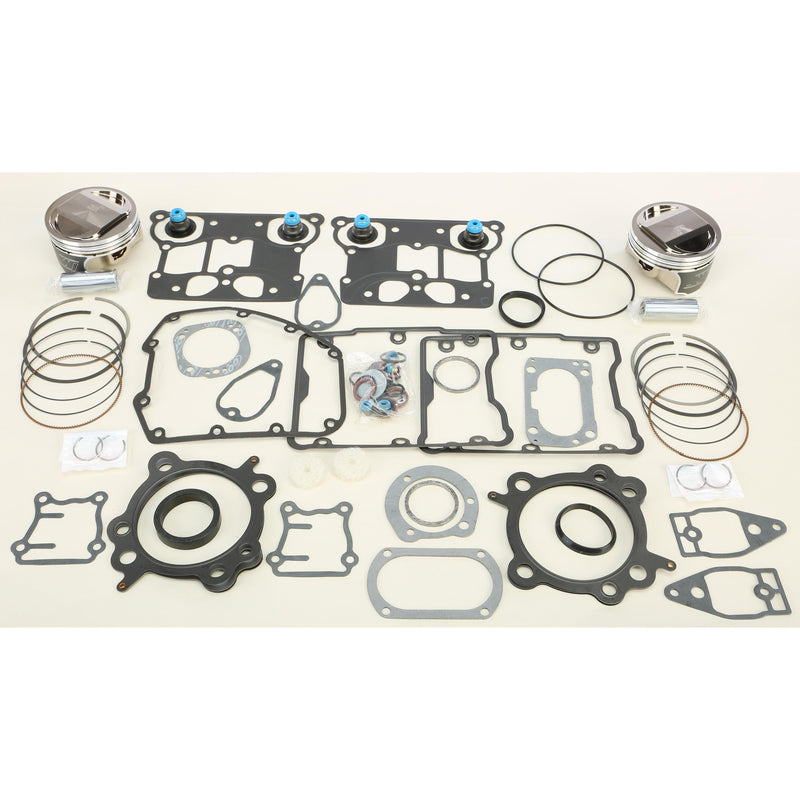 Load image into Gallery viewer, Wiseco Top End Kit BIG BORE 95ci 10.5:1 Pistons &amp; Gaskets Harley Tc 88 99-06
