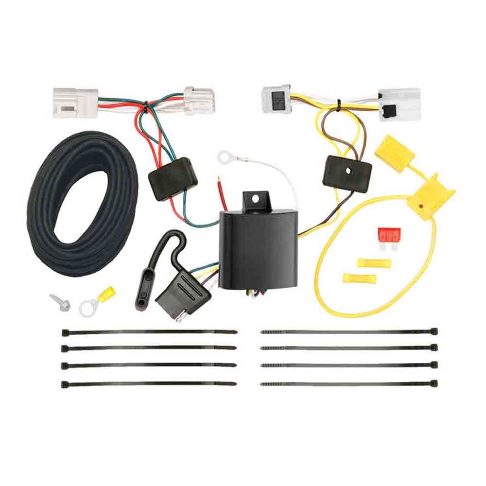 T-One Custom Wiring, 4-Way Flat fits 20011-12 Infiniti G25, 2007-08 G35 Sedan, 2009-13 G37 Sedan, 2014-15 Q60, 2008-2020 Nissan Rogue