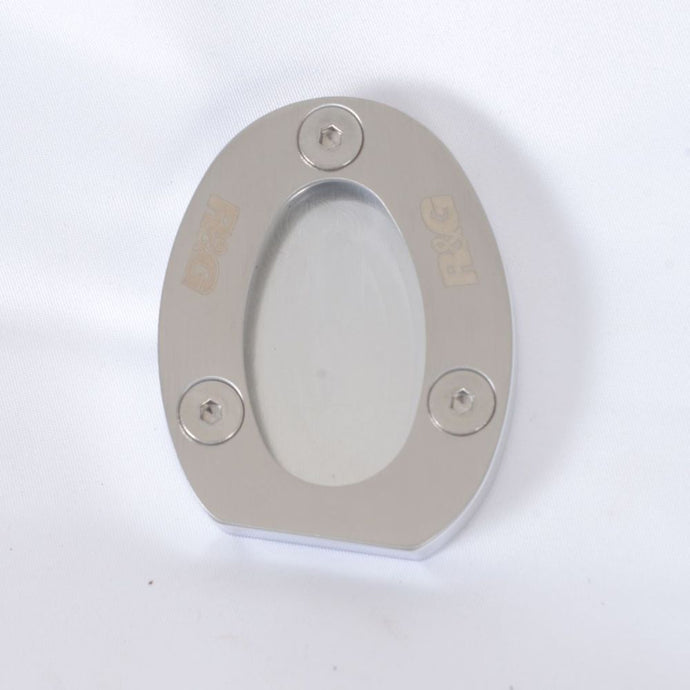 R&G Racing Silver Kickstand Shoe For 2015-2019 Kawasaki Ninja ZX10R ZX1000