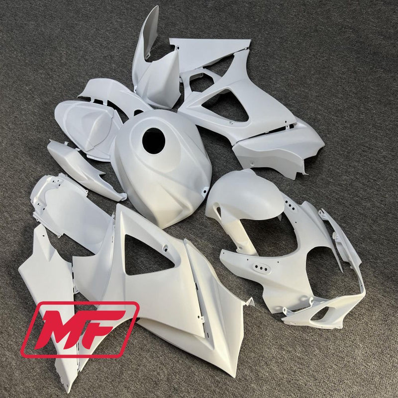 Load image into Gallery viewer, Monster Fairings Full Kit Suzuki GSXR1000 07-08 Matte White + Windshield + Gas Tank Cover
