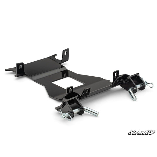 SuperATV Polaris RZR XP Plow Pro Snow Plow Mount SPM-P-RZRXP-001-02