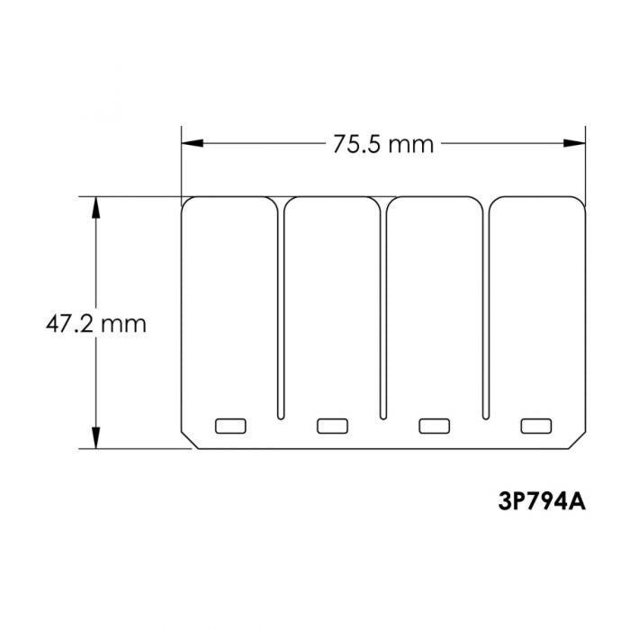 Load image into Gallery viewer, Moto Tassinari 3P794A VForce3R Replacement Reed Petals for VForce3R Reed Valve
