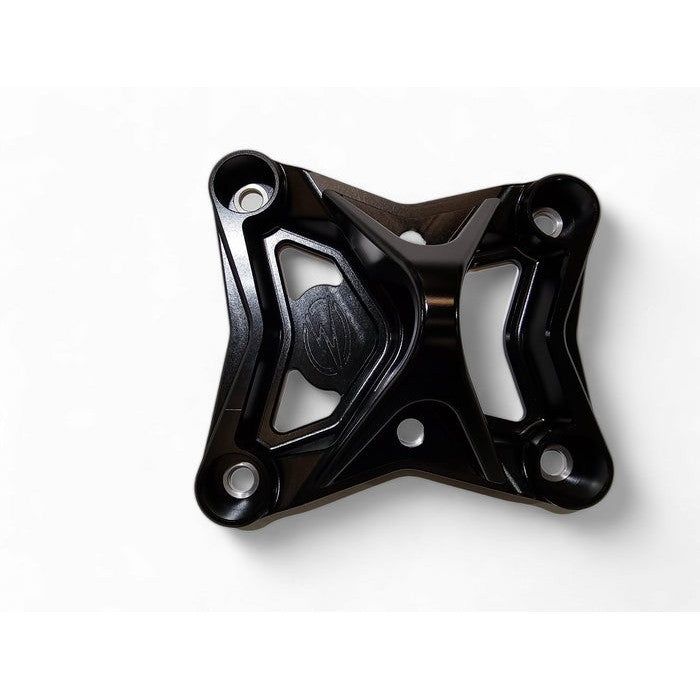 Load image into Gallery viewer, Elektric Offroad Black Radius Rod Plate With Tow Hook For Can-Am Maverick X3 2017-2021
