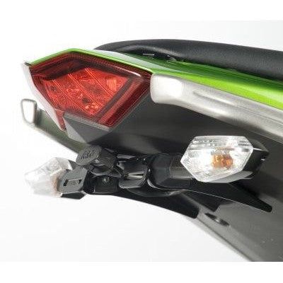 R&G Racing Black Tail Tidy License Plate Holder For 2011-2016 Kawasaki Z1000SX (Ninja 1000)