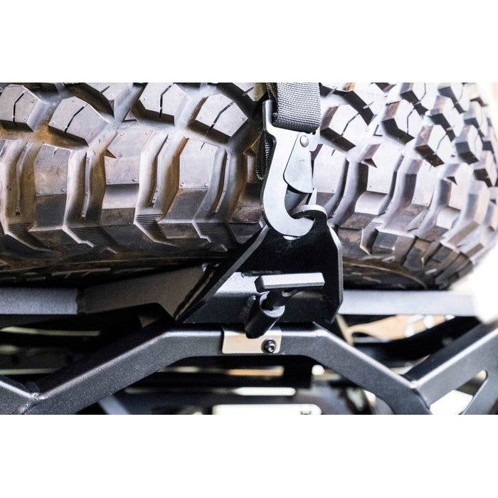 Load image into Gallery viewer, Elektric Offroad Volt Series Baja Style Spare Tire Rack For Can-Am Maverick X3 2017-2024
