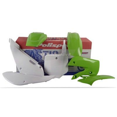POLISPORT 90162 KIT KX65 2000-13 GREEN/WHITE