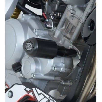 Load image into Gallery viewer, R&amp;G Racing Black Aero Style Crash Protection Bobbins For 2013-2017 RIEJU RS3 125 NKD
