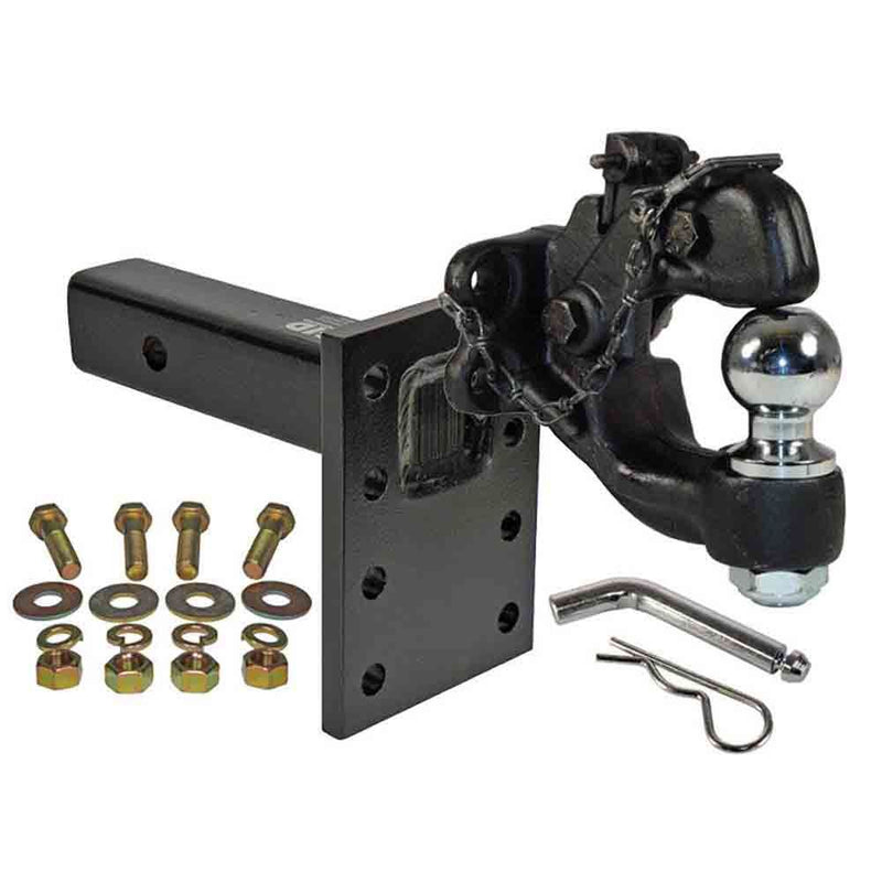 Load image into Gallery viewer, Combination Pintle Hook with 2 Inch Ball, Mounting Plate and Hardware
