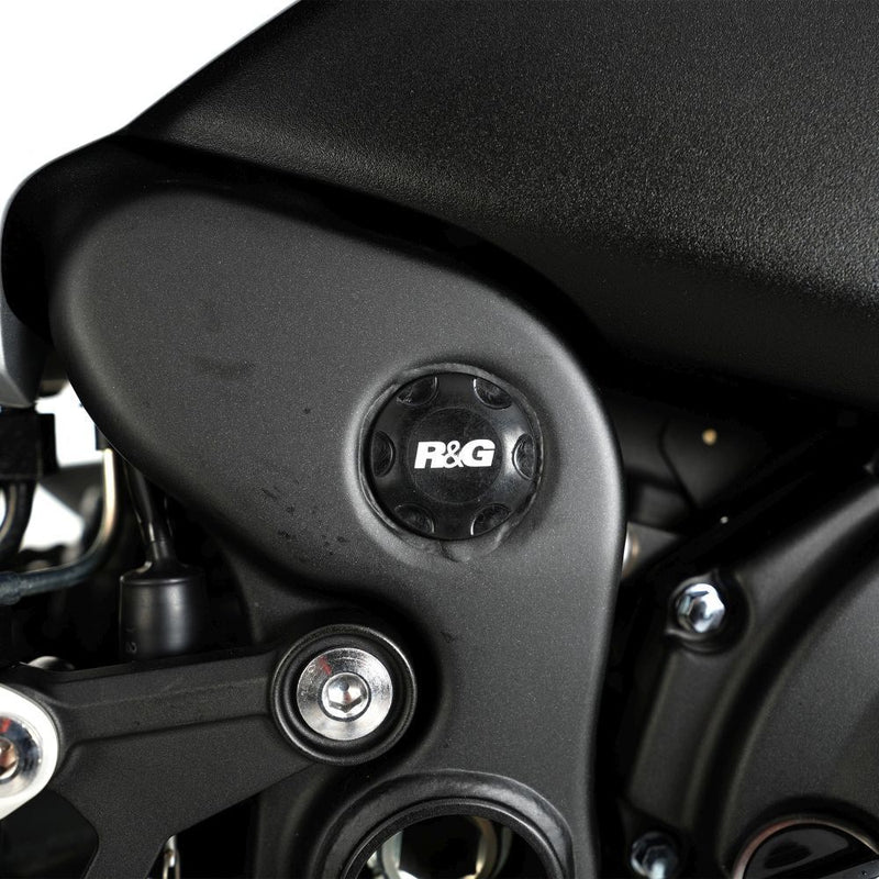 Load image into Gallery viewer, R&amp;G Racing Black Frame Plug RHS For 2024-2025 Benelli TNT 125
