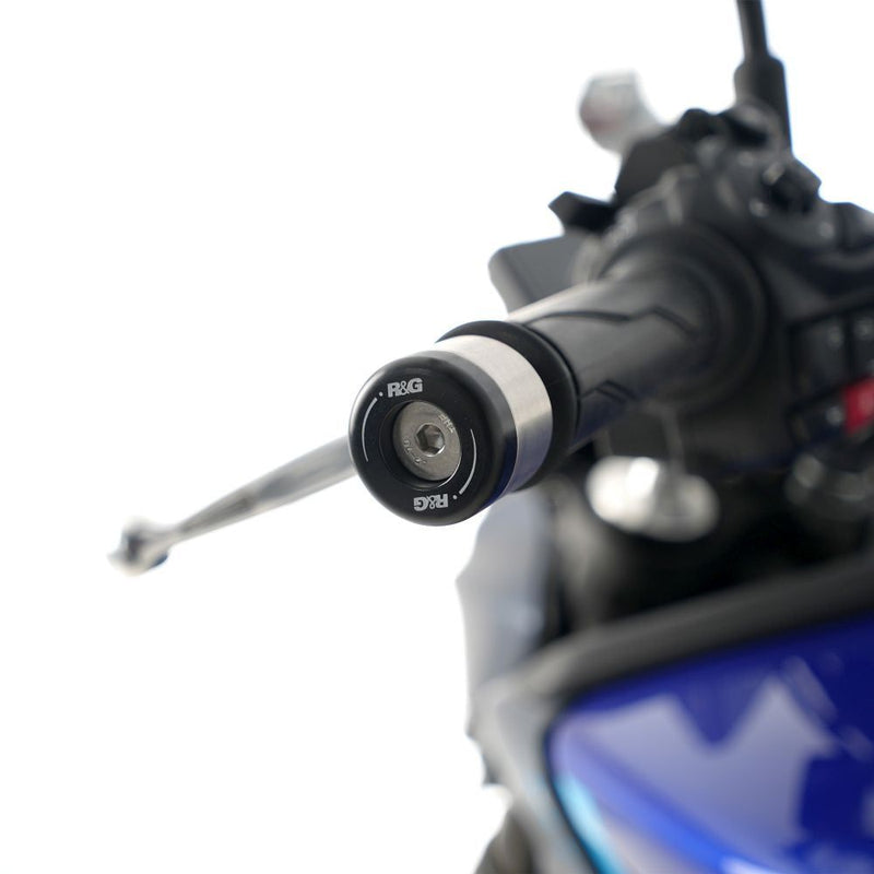 Load image into Gallery viewer, R&amp;G Racing Black Bar End Sliders For 2017-2024 BMW G310GS
