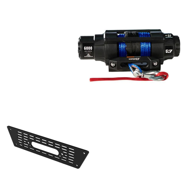 Load image into Gallery viewer, Viper 6000lbs V3 Winch Blue Rope With Mount For Textron Stampede 2017-2019
