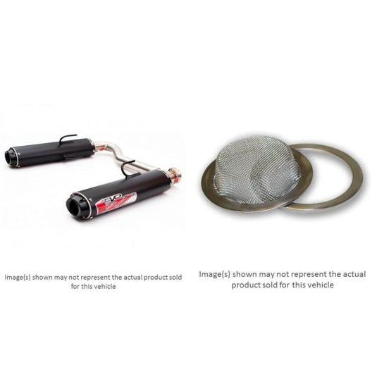 EVO U Dual Slip On Muffler & Arrestor Kit POLARIS SCRAMBLER XP 1000 2014-2016