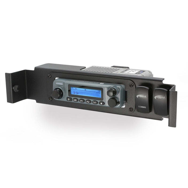 Load image into Gallery viewer, Rugged Radios Center Console Radio Mount for Ford, Chevy, GMC, and Ram TRX Trucks
