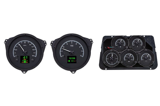 Dakota Digital 1968-1977 Chevrolet Corvette HDX Analog Gauge kit HDX-68C-VET