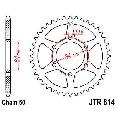 Front & Rear Sprocket Kit for SUZUKI T500 1/2/3/R/J/K/L/M-USA 68-75 JT Sprockets