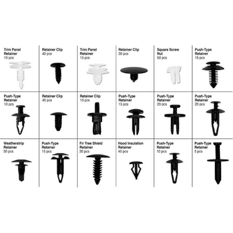 Load image into Gallery viewer, 415 Piece Ford Trim Clip Assortment
