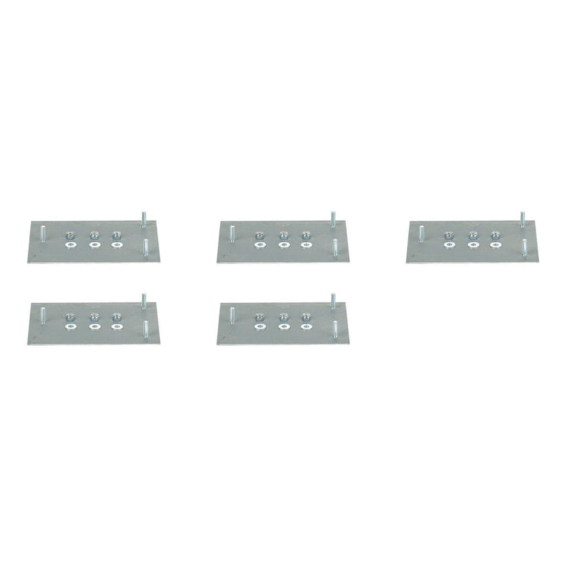 Load image into Gallery viewer, Set of 5 Hopkins Weldable Mounting Plate For Side Mount Break Away Kit
