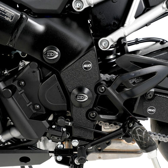 R&G Racing Black Frame Plug LHS Lower For 2006-2010 Suzuki GSXR600