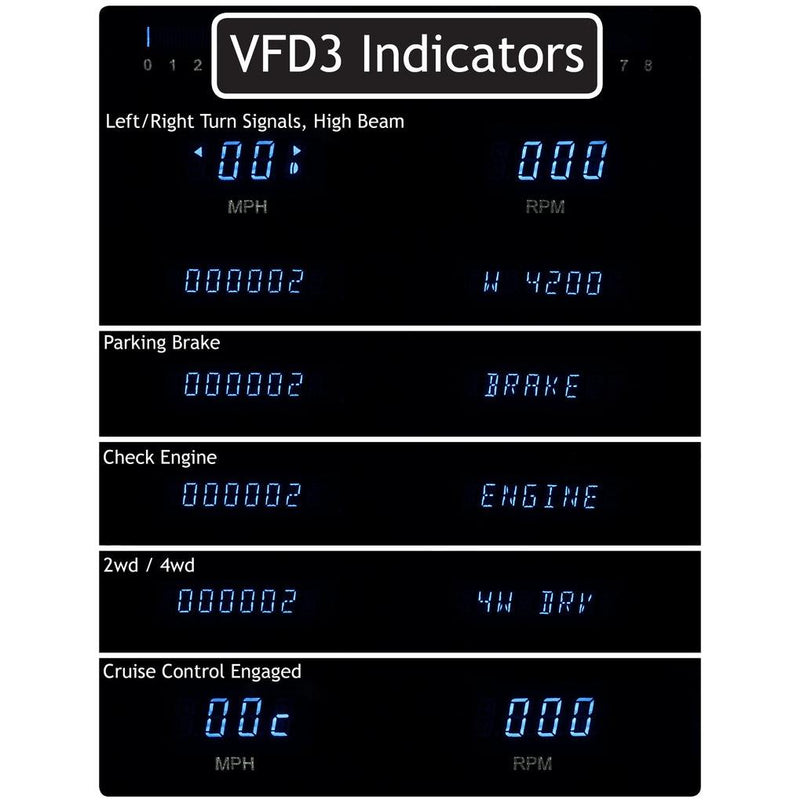 Load image into Gallery viewer, Dakota Digital 91-93 Caprice VFD3-91C-CAP-DZ LS
