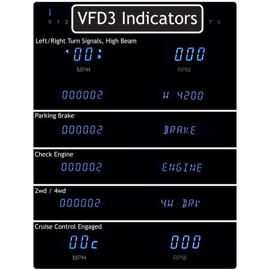 Dakota Digital 91-93 Caprice VFD3-91C-CAP-DZ LS