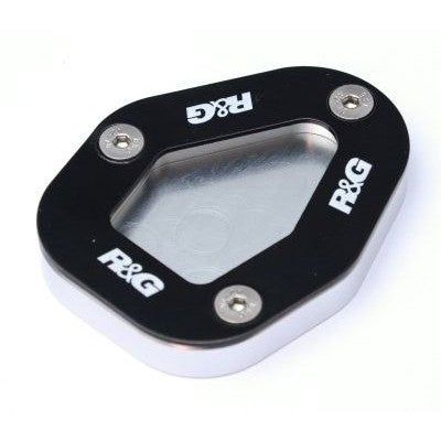 Load image into Gallery viewer, R&amp;G Racing Silver Kickstand Shoe For 2010-2012 Triumph Tiger 1050 PKS0003SI

