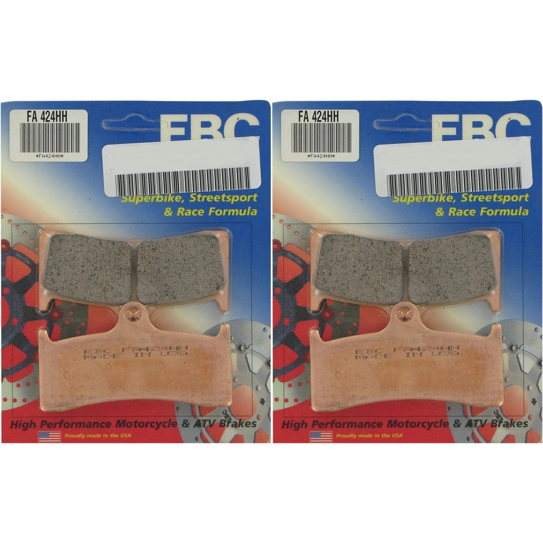 EBC Brake Pad Front Kit FA424HH for MV Agusta F4 1000 (ALL) 2004-2006
