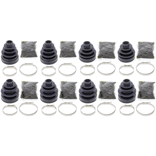 Complete Front & Rear Inner & Outer CV Boot Repair Kit YFM660 Grizzly 03-08