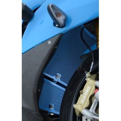 Load image into Gallery viewer, R&amp;G Racing Black Aluminum Radiator Guard For 2009-2014 BMW HP4 ABS
