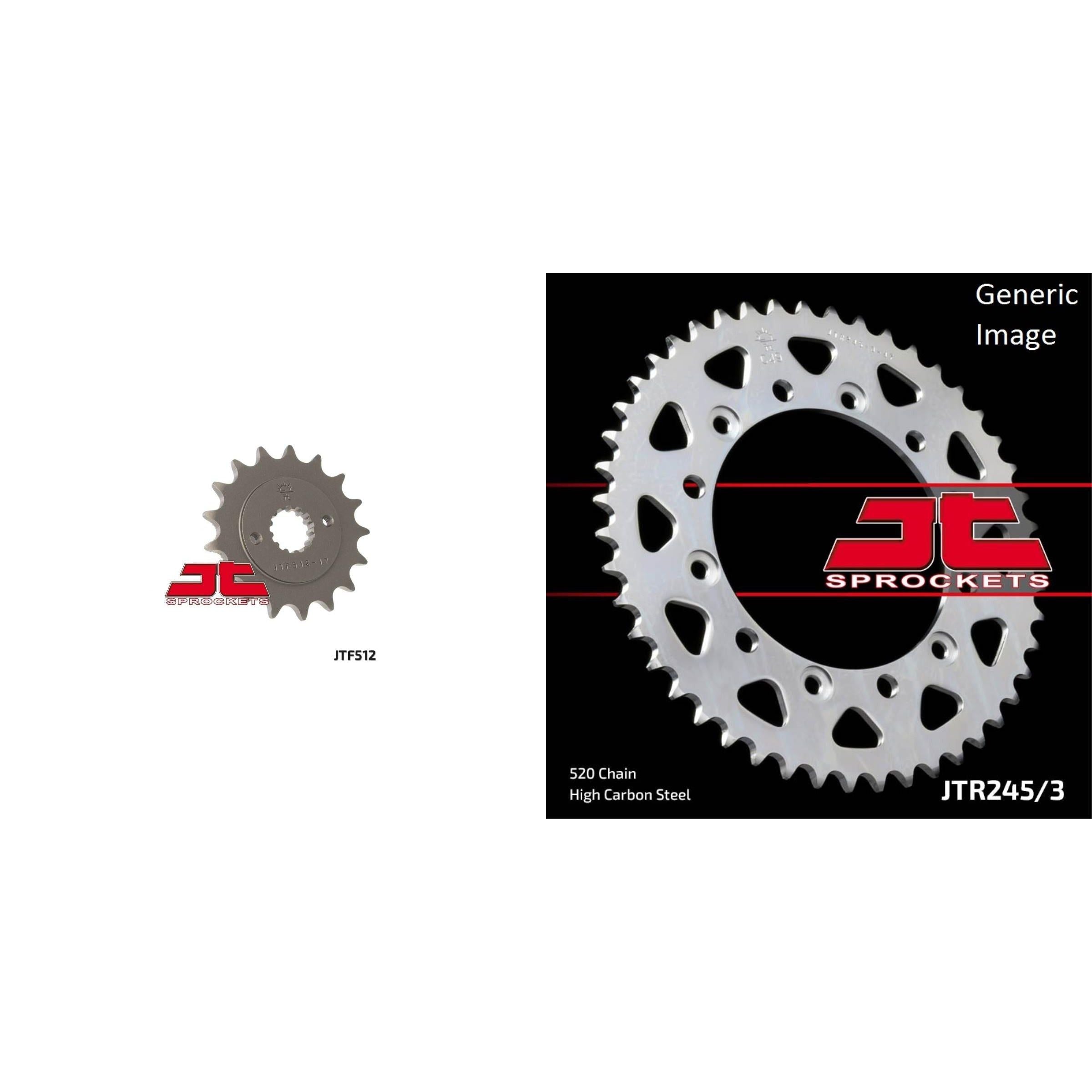 Front & Rear Sprocket Kit for Street YAMAHA YZF600RC 1995-2007