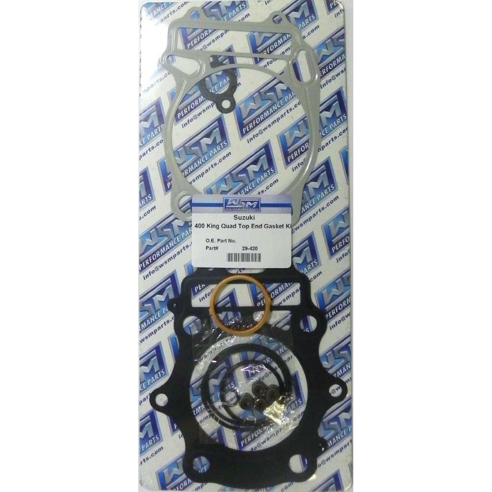 WSM Top End Gasket Kit For Suzuki 400 King Quad 08-22 29-420