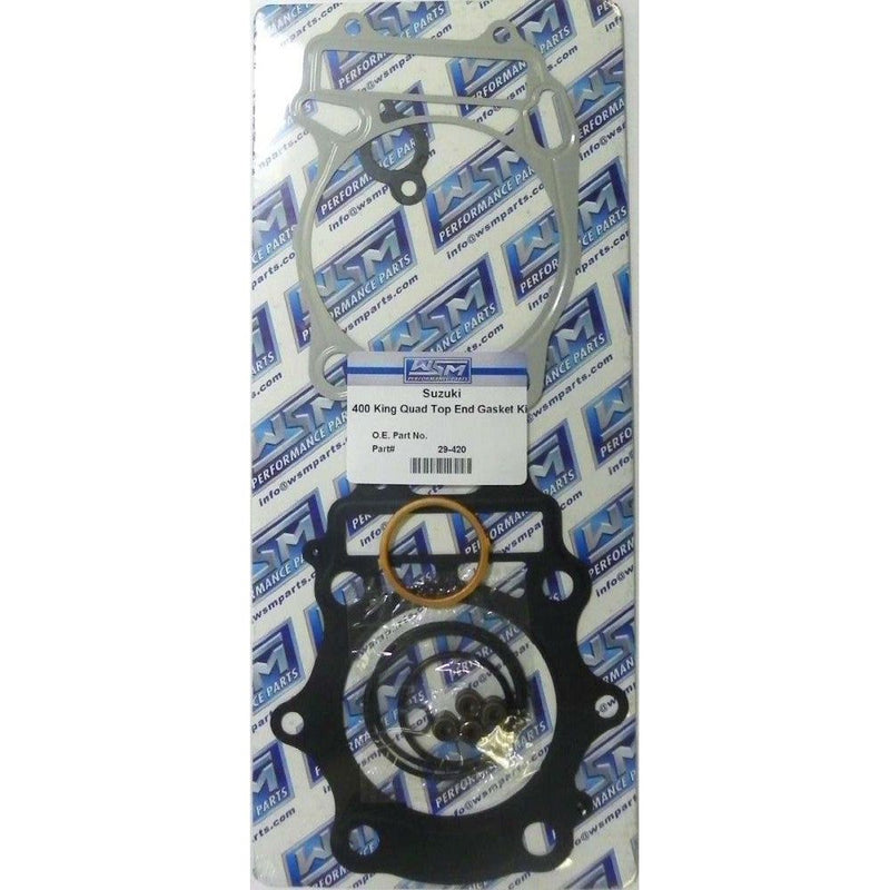 Load image into Gallery viewer, WSM Top End Gasket Kit For Suzuki 400 King Quad 08-22 29-420
