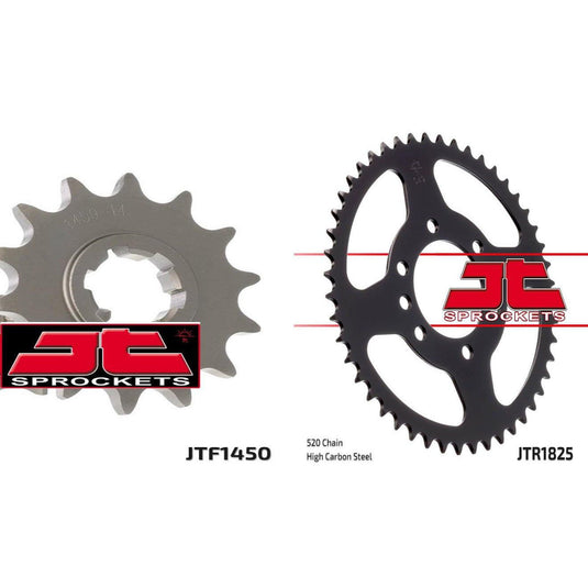 Front & Rear Sprocket Kit for SUZUKI LT500 R- H Quadzilla 87 JT Sprockets