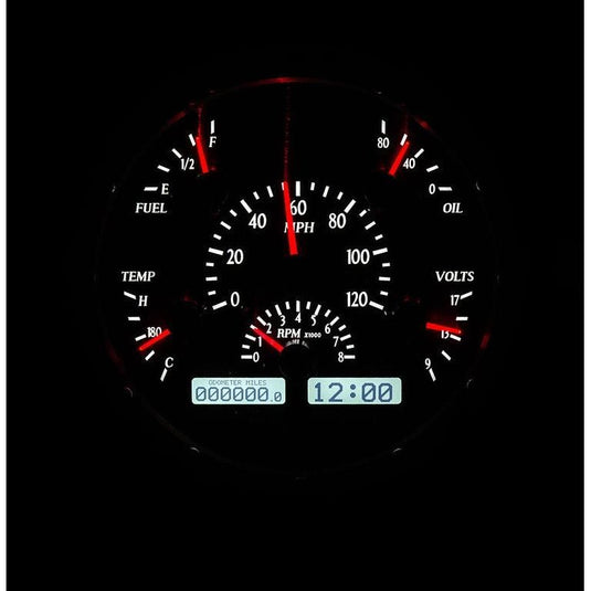 Dakota Digital 1951 Ford Car VHX Gauge Kit VHX-51F