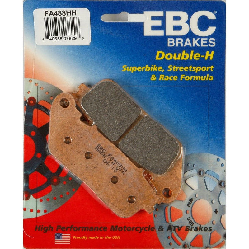 Load image into Gallery viewer, EBC 1 Pair Sintered HH Race Formula Brake Pads MPN FA488HH
