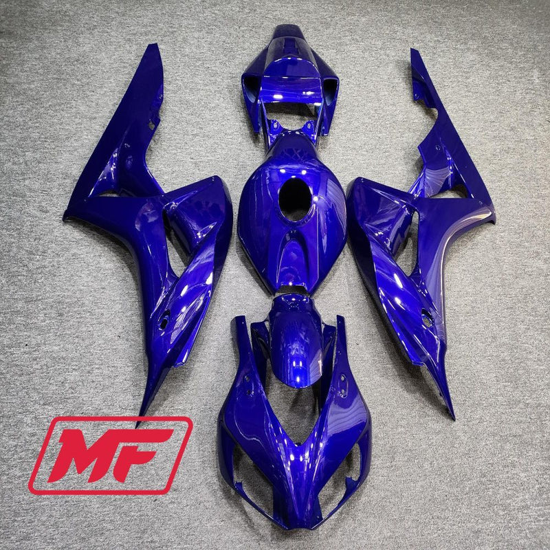Load image into Gallery viewer, Monster Fairings Full Kit Honda CBR1000RR 06-07 Solid Blue + Windshield + Gas Tank Cover
