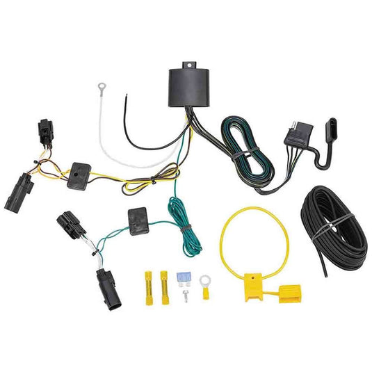 Rigid Hitch R3-0872-3KBW - Class III 2 Inch Receiver Trailer Hitch Bundle - Includes Ball Mount and Custom Wiring Harness - fits 2018-2024 GMC Terrain (No Diesel) (without relay provisions)