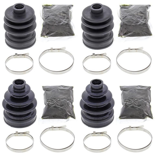 Complete Front Inner & Outer CV Boot Repair Kit for Honda TRX500FA 2015-2016