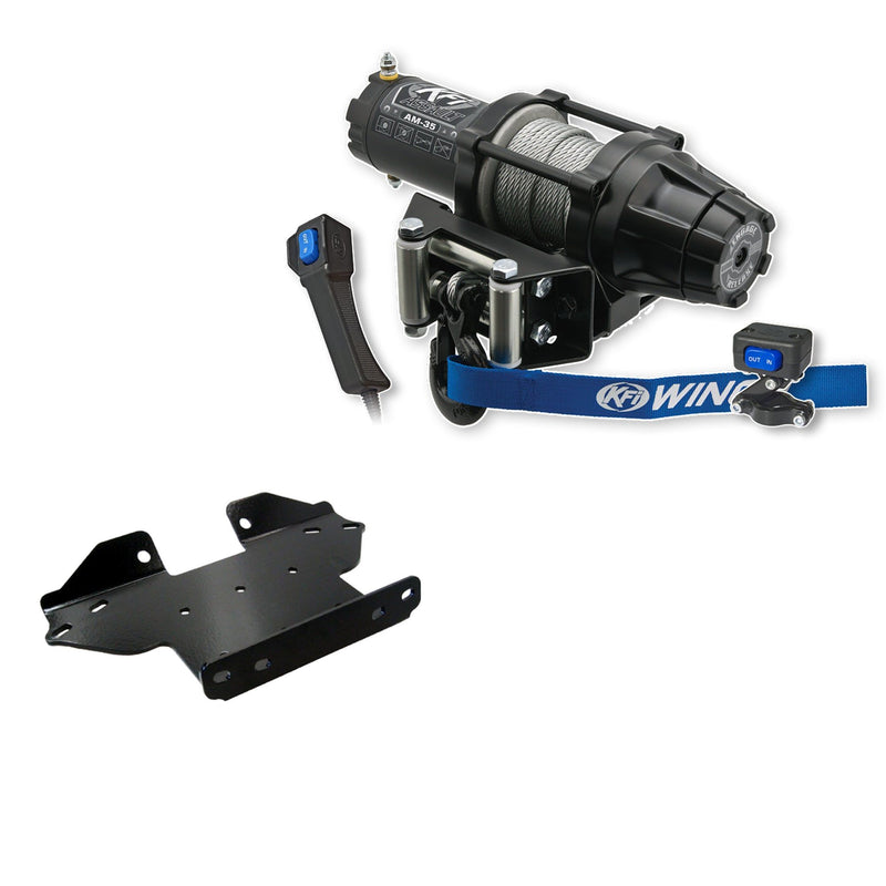 Load image into Gallery viewer, KFI Winch Kit For Kawasaki 650 Brute Force 4x4i 2006-2014
