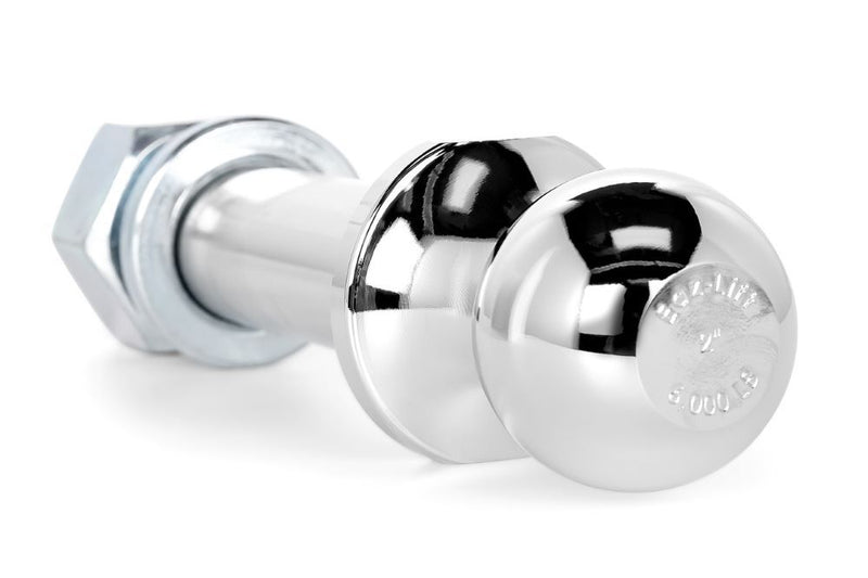 Load image into Gallery viewer, Hitch Ball, Chrome, Rated 6000, 2&quot; x 1-1/4&quot; x 6-5/8&quot; (fits Eaz-Lift R3 Weight Distribution Kits)
