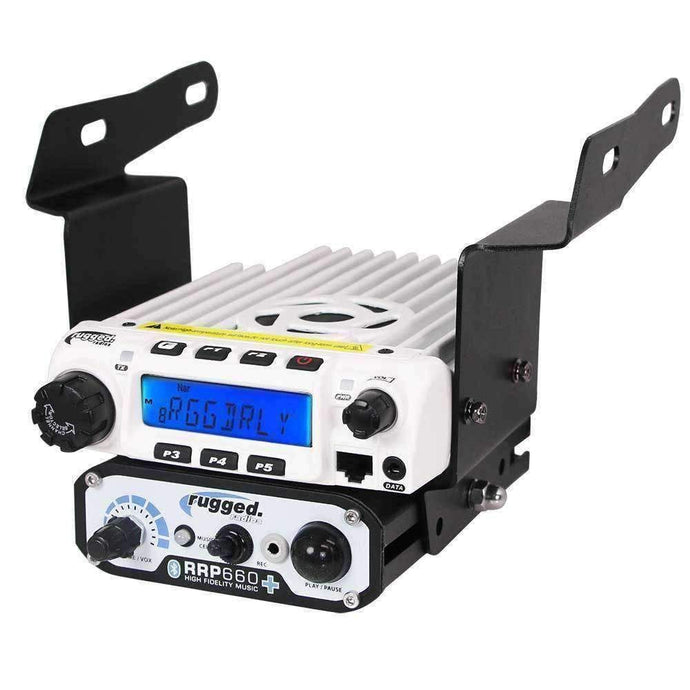 Rugged Radios Polaris RZR 570, 800, 900 Mount for M1 / G1 / RM60 / GMR45 Radio and Rugged Intercom MT-900-RM60