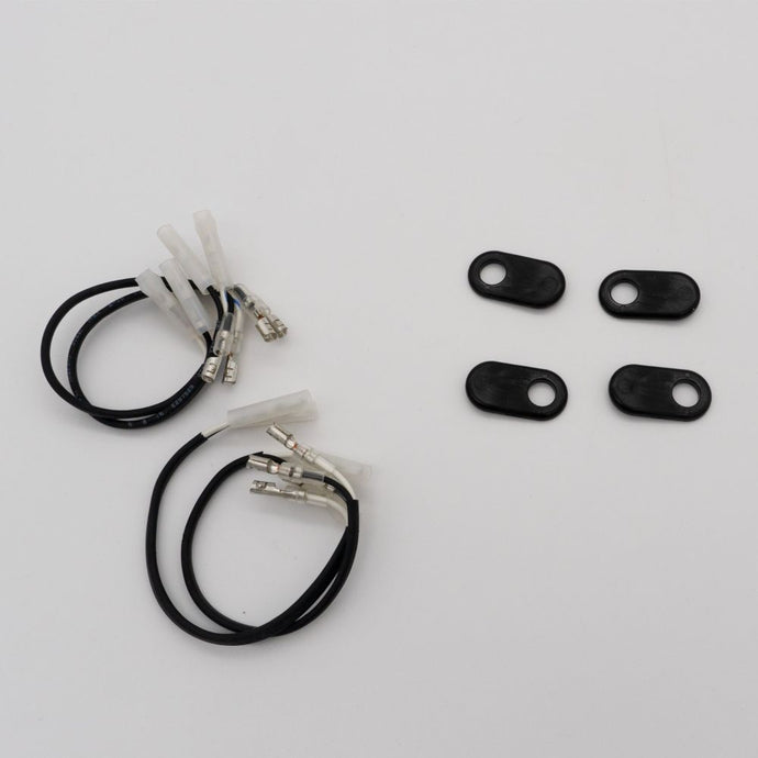 R&G Racing Black Indicator Adapter Kit For 2021-2024 Triumph Scrambler 1200 XE