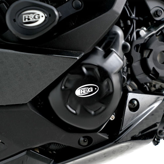 R&G Racing Black Engine Case Covers LHS ECC0077BK