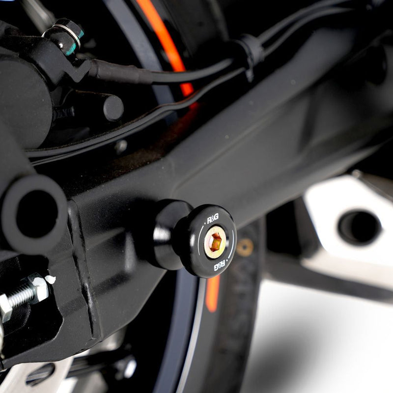 Load image into Gallery viewer, R&amp;G Racing White Cotton Reels For 2022-2024 CF-Moto 300NK
