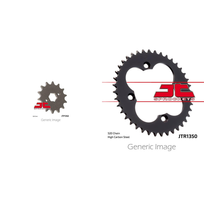 Front & Rear Steel Sprocket Kit for ATV/UTV HONDA TRX300EX SporTrax 2001-2008