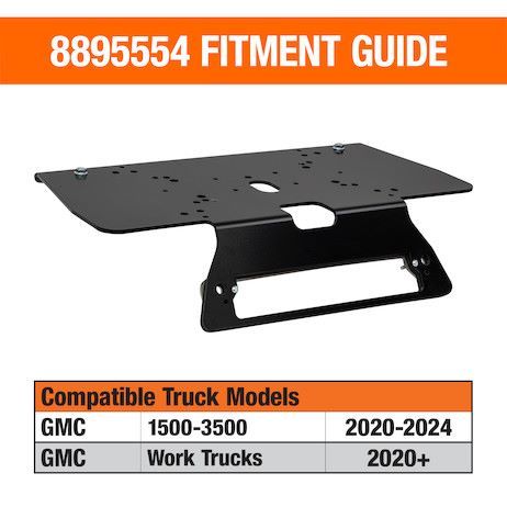 Load image into Gallery viewer, Fleet Series Drill-Free Light Bar Cab Mount for GMC/Chevy 1500-3500 Work Cab, Non Spoiler (2020+)
